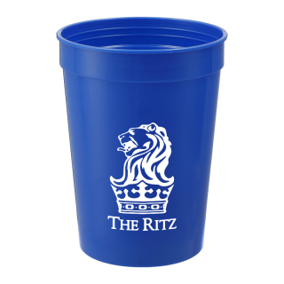 Solid 12 Oz Recycled Stadium Cups