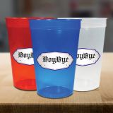 Personalized 16 Oz Jewel Stadium Cups