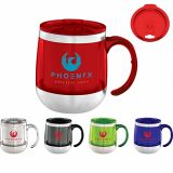 Custom 14 Oz Brew Coffee Desk Mugs