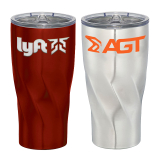 Custom Printed 20 Oz Hugo Copper Vacuum Insulated Tumblers