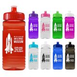 20 Oz Custom Printed Big Grip PETE Bottles with Pull Lid