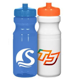 24 Oz Poly-Clear Fitness Bottles