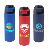 Custom 24 Oz Pop Sip Recycled Stainless Steel Bottles