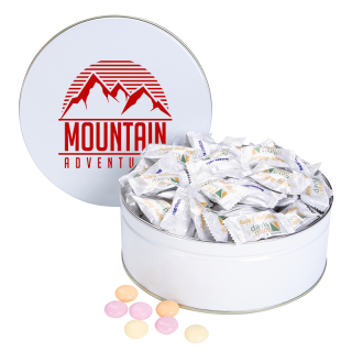 Printed Royal Tins with Individually Wrapped Mints