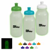 Promotional 20 Oz Glow-In-The-Dark Sports Bottles