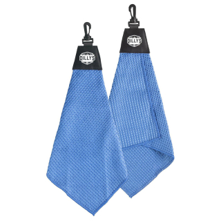 ized Tri-Fold Waffle Towels with Clips