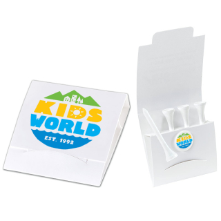 4-1 Golf Tee Packets 3.25 Inch Tees