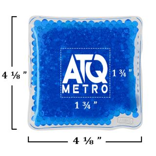 4.125 Inch Square Hot and Cold Packs