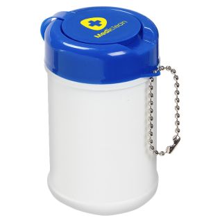 ized Travel Well Antibacterial Sanitizer Wipes with...