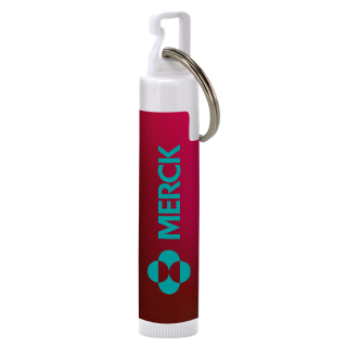 Economy Lip Balms with Metal Split Rings