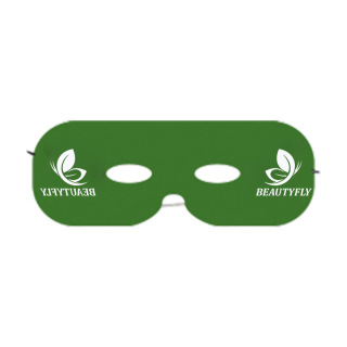 3x8 Inch Rounded Rectangle Paper Masks with Elastic Cord Strings