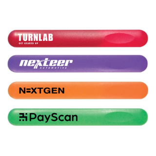Printed Nail Files in Plastic Sleeves