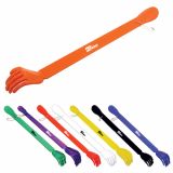 Custom Printed Plastic Backscratcher with Shoehorn & Chain