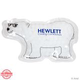 Customized Polar Bear Shaped Hot and Cold Gel Packs