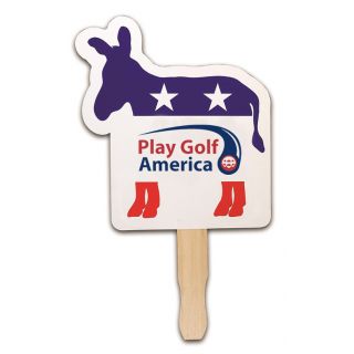 7.625 x 8 Inch Patriotic Hand Fans