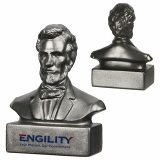 Abraham Lincoln Bust Stress Relievers