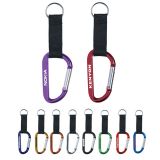Custom Imprinted 8mm Carabiner Keychains
