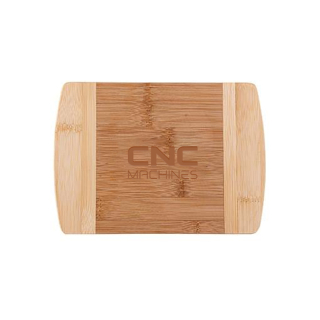 The Wellington 8 Inch Two Tone Bamboo Cutting Boards
