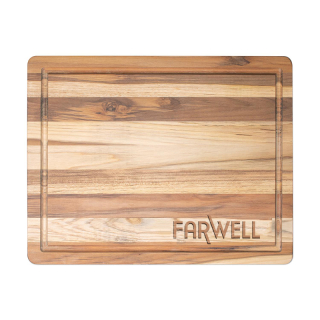 18x14 Inch Teak Wood Cutting Boards with Juice Groove