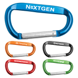Personalized 3 1/8 Inch Carabiner Keychains