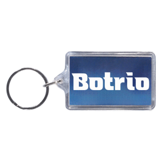 1.375x2.125 Inch Full Color Rectangle Acrylic Keytags