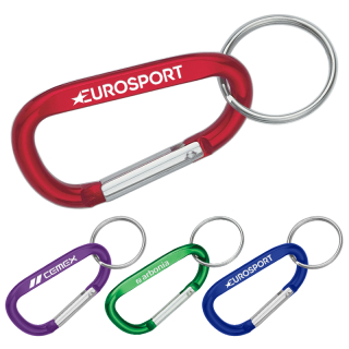 8 mm Carabiners with Split Ring