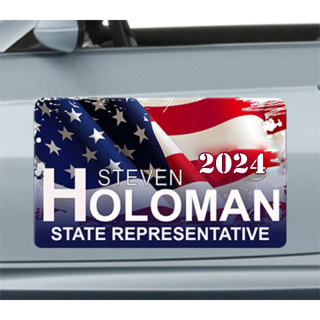 24x18 Political Magnetic Car Signs Magnets - Outdoor & Car Magnets 30 Mil Round Corners