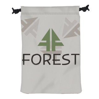 11 x 16 Inch Polyester Drawstring Bags