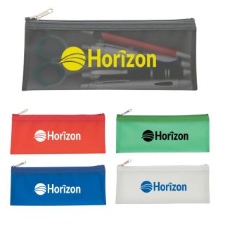 Logo Zippered Pencil Cases