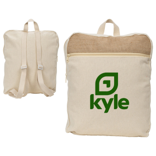Savanna Jute and Recycled Cotton Backpacks