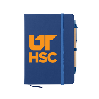 Journal Notebook with Sticky Notes and Flags