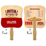 7.375x7.75 Inch Customized Laminated Delivery Hand Fans