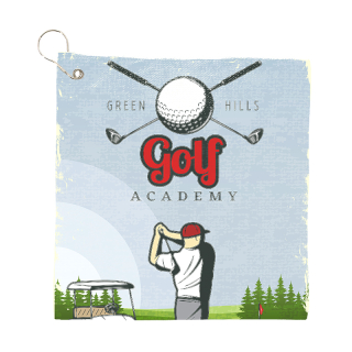 Full Color Cooling Golf Towels-Small