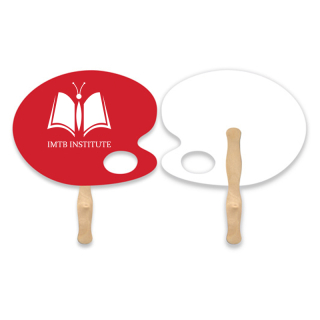 Lightweight Palette Shape Hand Fans
