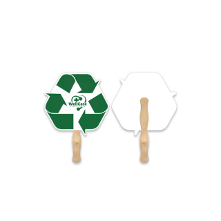 Lightweight Eco Shape Hand Fans