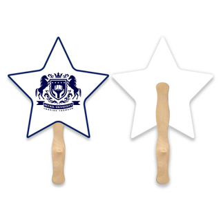 ized Lightweight Star Shape Hand Fans
