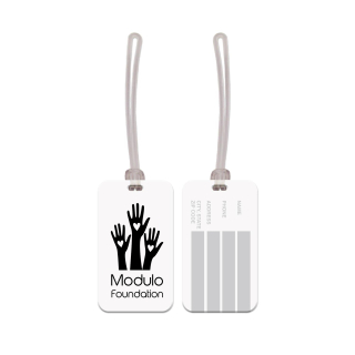 ized USA Made Rectangle Vinyl Luggage Tags