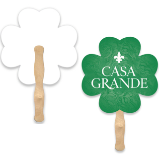 Lightweight Clover Shape Hand Fans