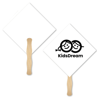 Lightweight Diamond Shape Hand Fans