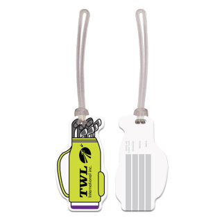 USA Made Golf Bag Vinyl Luggage Tags