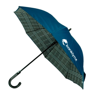 48 Inch Arc Safety Auto Open Straight Golf Umbrellas