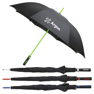 56 Inch Arc Parkside Auto-Open Umbrellas with...