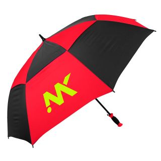 62 Inch Arc Vented Checkerboard Golf Umbrellas