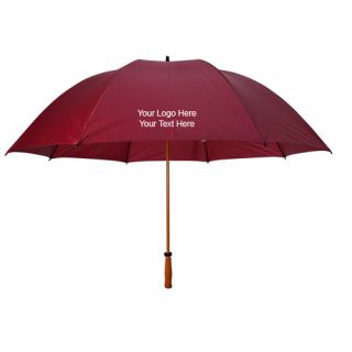 64 inch Arc ized Logo Umbrellas