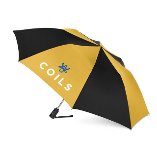 Promotional Shed Rain™ 44 Inch Arc Auto-Open Compact Umbrellas