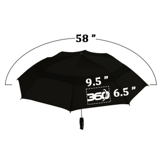Shed Rain™ Windjammer® 58 Inch Arc Vented...