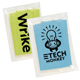 ized Microfiber Cleaning Cloths with Pouch