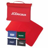 Custom Printed Fleece Travel Blankets