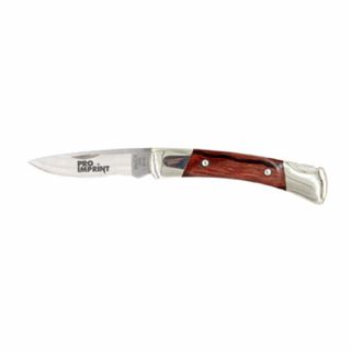 Engraved Buck Prince Lockback Folding Knives