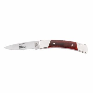Engraved Buck Squire Lockback Folding Knives